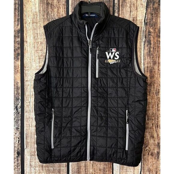 Cutter & Buck Rainer 2022 World Series Primaloft Performance Vest Large Black - Picture 1 of 7